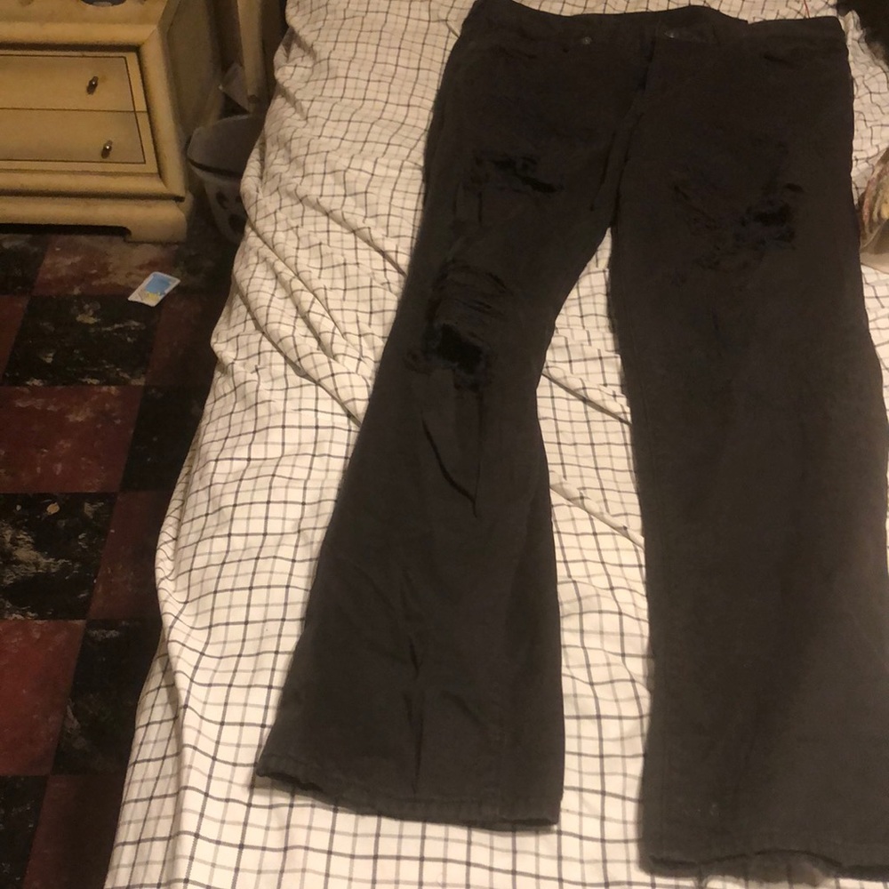 Black true religion jeans
